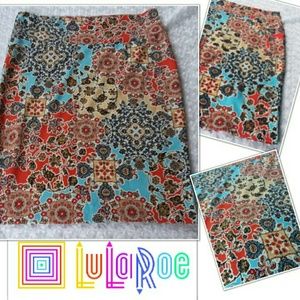 🌼Lularoe Stretchy Bright Skirt